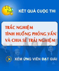 Kết quả thi trắc nghiệm