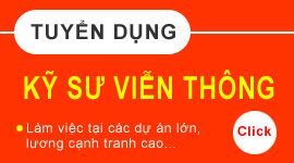 Tuyển kỹ sư viễn thông
